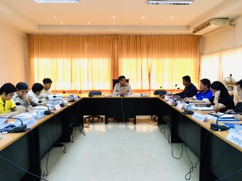 การประชุมจับสลากการแข่งขันกีฬานักเรียน นักศึกษาแห่งชาติ ครั้งที่ ๔๒ (รอบคัดเลือกตัวแทนเขตการแข่งขันกีฬาที่ ๑) ประจำปี ๒๕๖๓