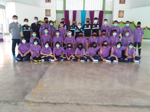 ทดสอบสมรรถภาพร่างกายกลุ่มเยาวชนอายุ ๑๔ ปี โรงเรียนในพื้นที่จังหวัดอ่างทอง ครั้งที่ ๓