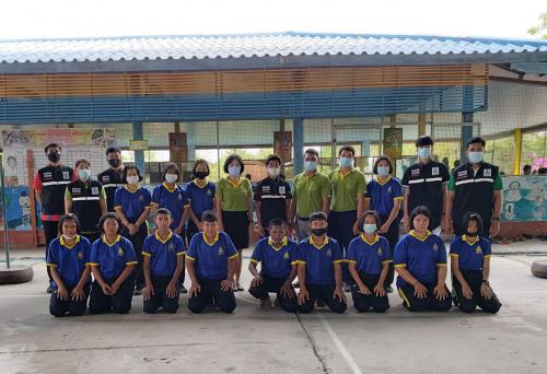 ทดสอบสมรรถภาพร่างกายกลุ่มเยาวชนอายุ ๑๔ ปี โรงเรียนในพื้นที่จังหวัดอ่างทอง ครั้งที่ ๔